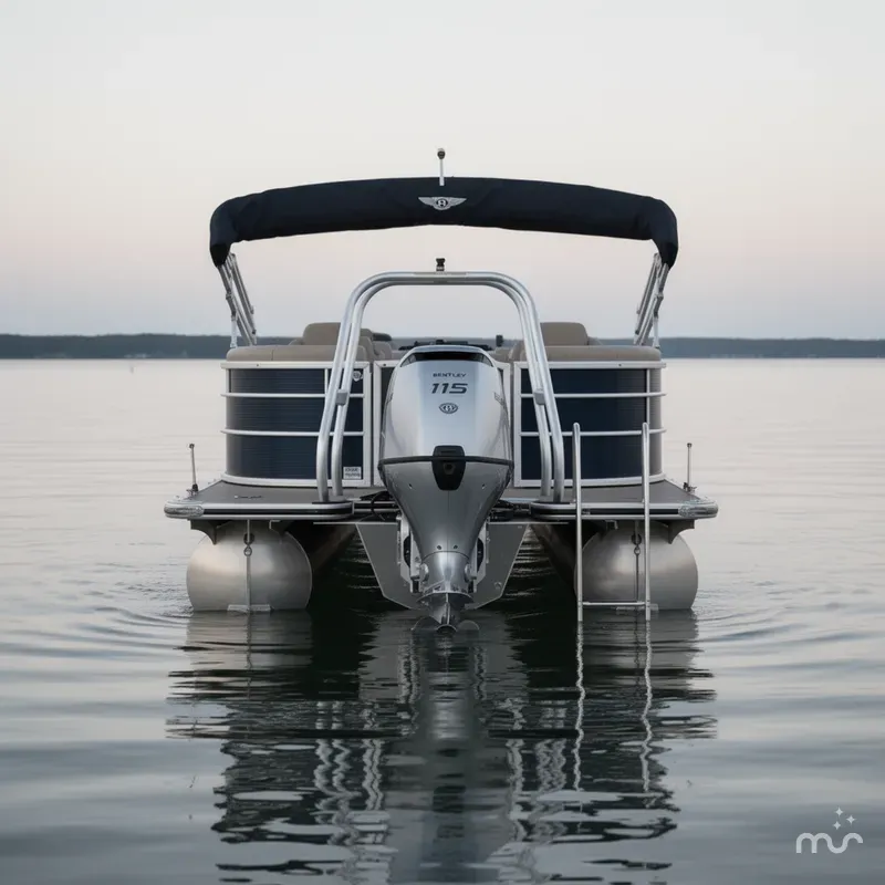 Slide: The Image of Bentley Pontoons 200 Navigator 2024 - 2