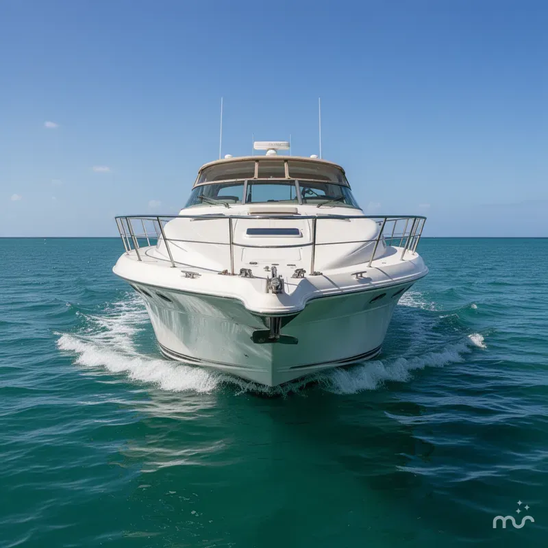 Slide: The Image of Sea Ray 450 Sundancer 1996 - 3