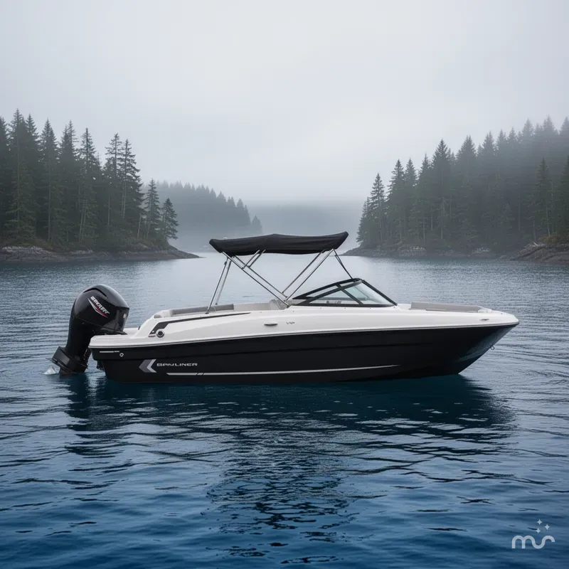 Slide: The Image of Bayliner VR4 Bowrider Outboard 2022 - 2