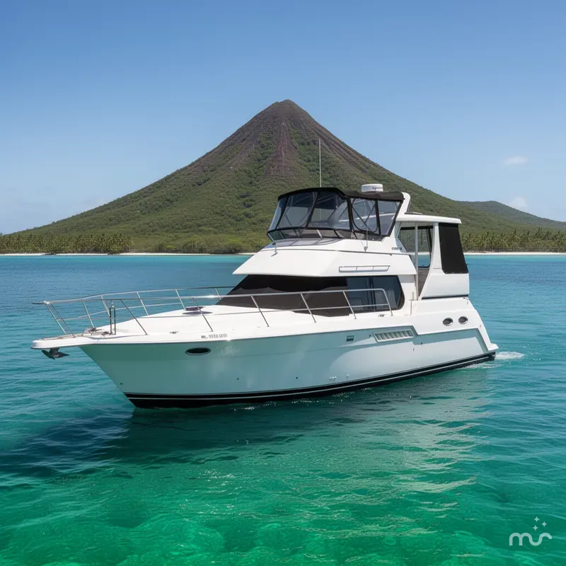 Slide: The Image of Carver Yachts 356 Aft Cabin Motor Yacht 2000 - 0