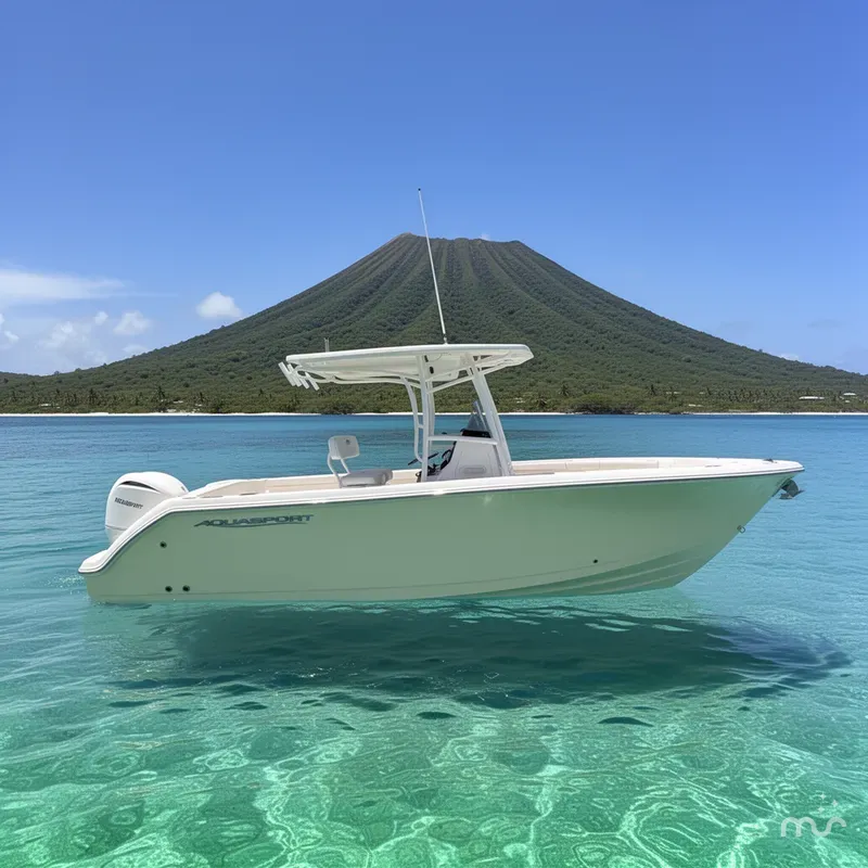 Slide: The Image of Aquasport 2200 Center Console 2024 - 2