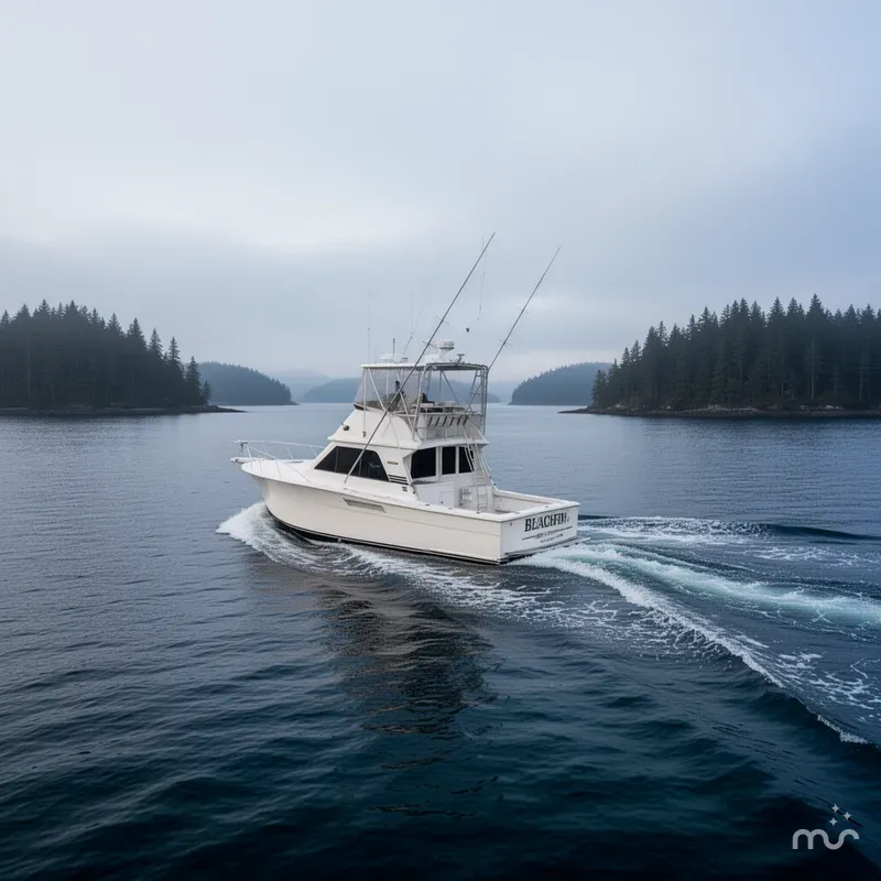 Slide: The Image of Blackfin 38 Covertible Sport Fisherman 1994 - 2