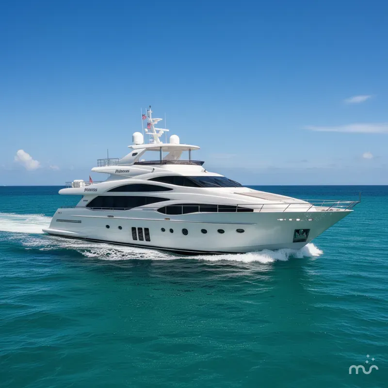 Slide: The Image of Princess 95 Motor Yacht 2010 - 2