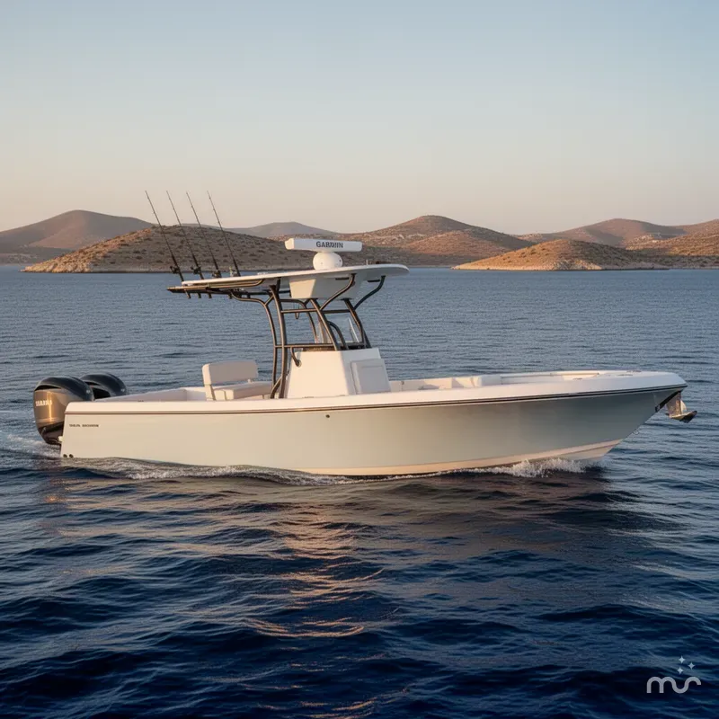 Slide: The Image of Sea Born LX26 Center Console 2027 - 2