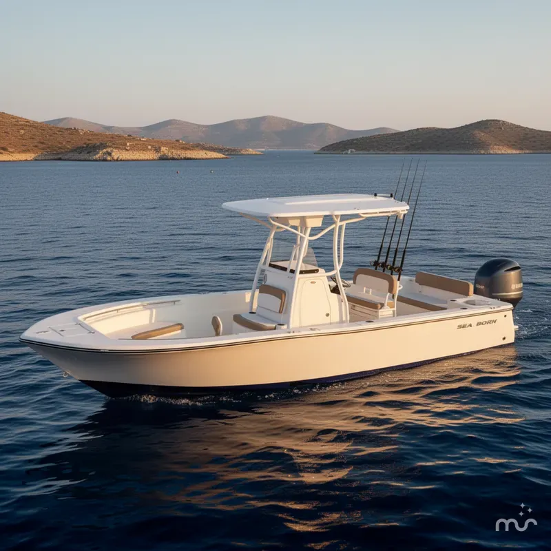 Slide: The Image of Sea Born LX24 Center Console 2027 - 2