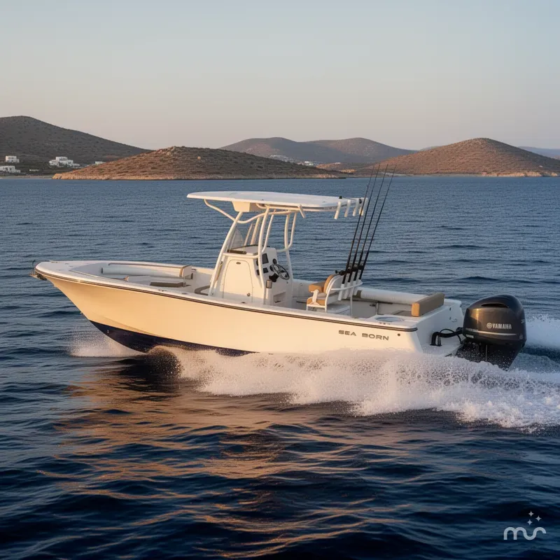 Slide: The Image of Sea Born LX24 Center Console 2027 - 4