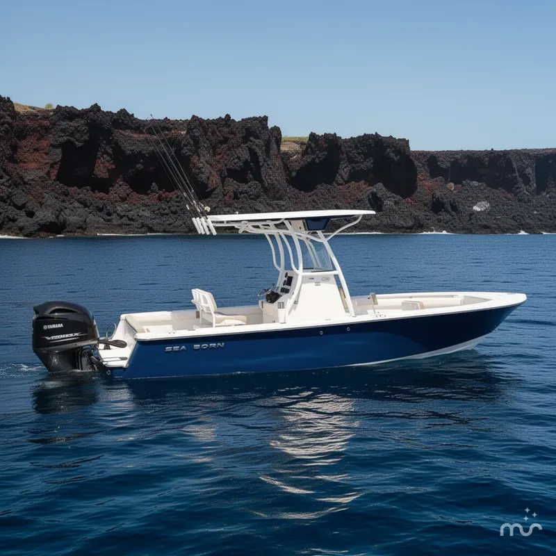 Slide: The Image of Sea Born LX22 Center Console 2027 - 2