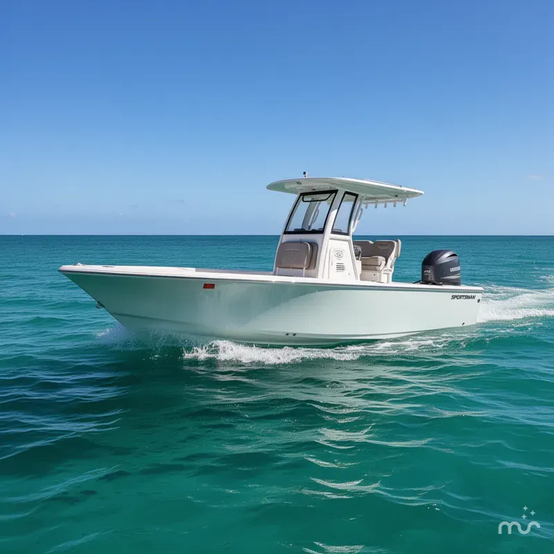 Slide: The Image of Sportsman Masters 227 Bay Boat 2025 - 1