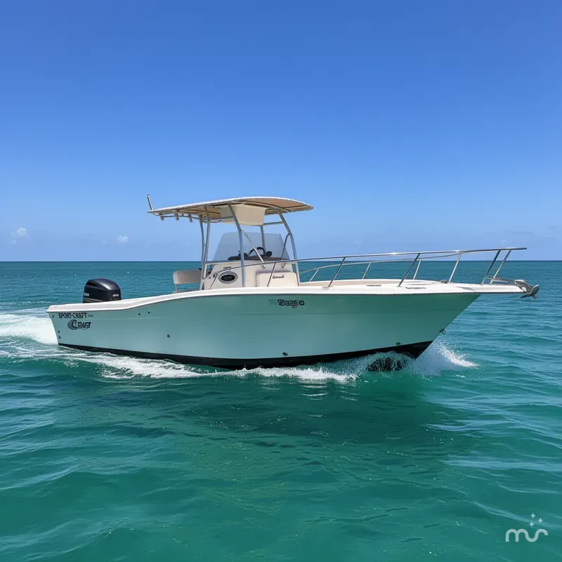 Slide: The Image of Sport-Craft 260 Center Console 2001 - 0