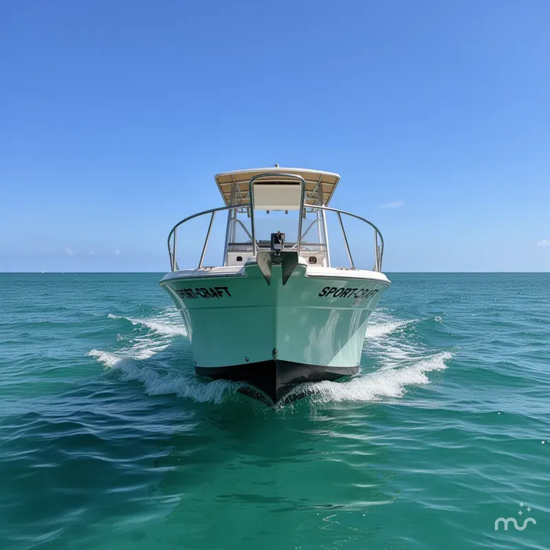 Slide: The Image of Sport-Craft 260 Center Console 2001 - 1