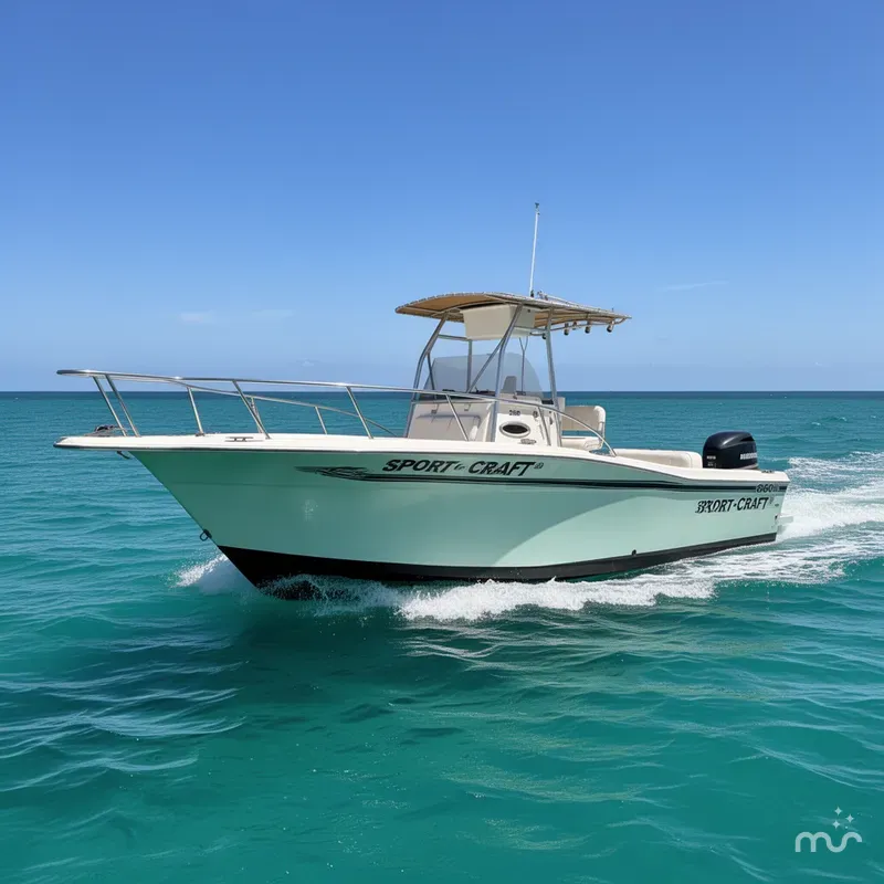 Slide: The Image of Sport-Craft 260 Center Console 2001 - 2