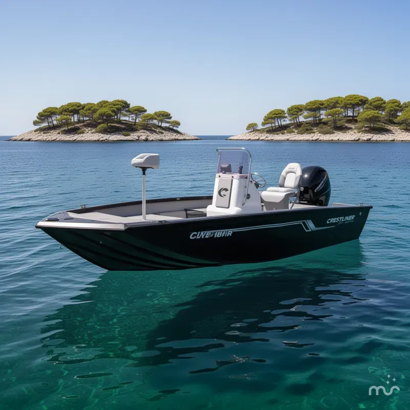 Slide: The Image of Crestliner 1800 Bay 2019 - 2