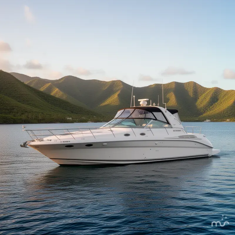 Slide: The Image of Sea Ray Sundancer 400 1997 - 2
