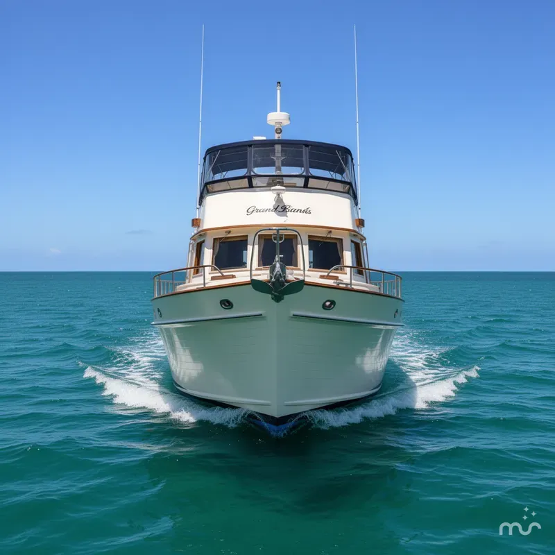 Slide: The Image of Grand Banks 46 Classic 1990 - 1