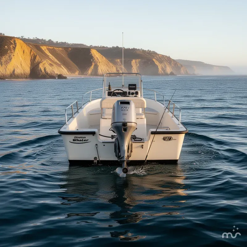 Slide: The Image of Boston Whaler 170 Montauk 2003 - 3