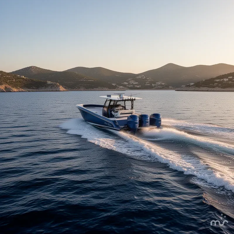 Slide: The Image of Nor-Tech 390 Sport Center Console 2026 - 4