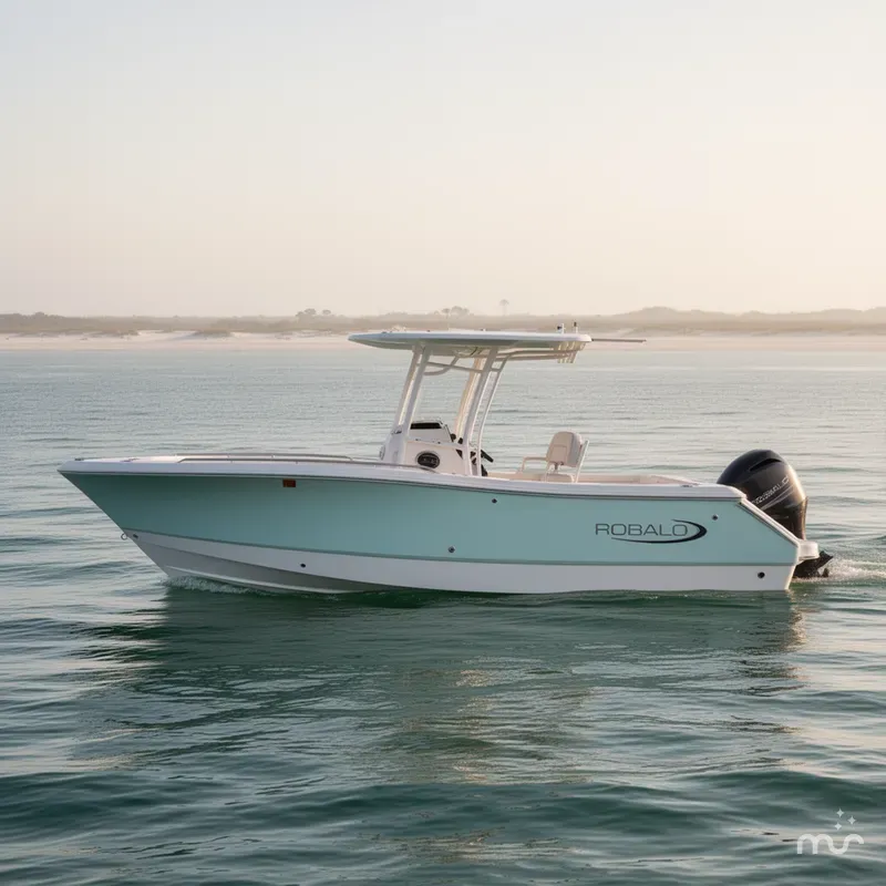 Slide: The Image of Robalo R230 Center Console 2022 - 2