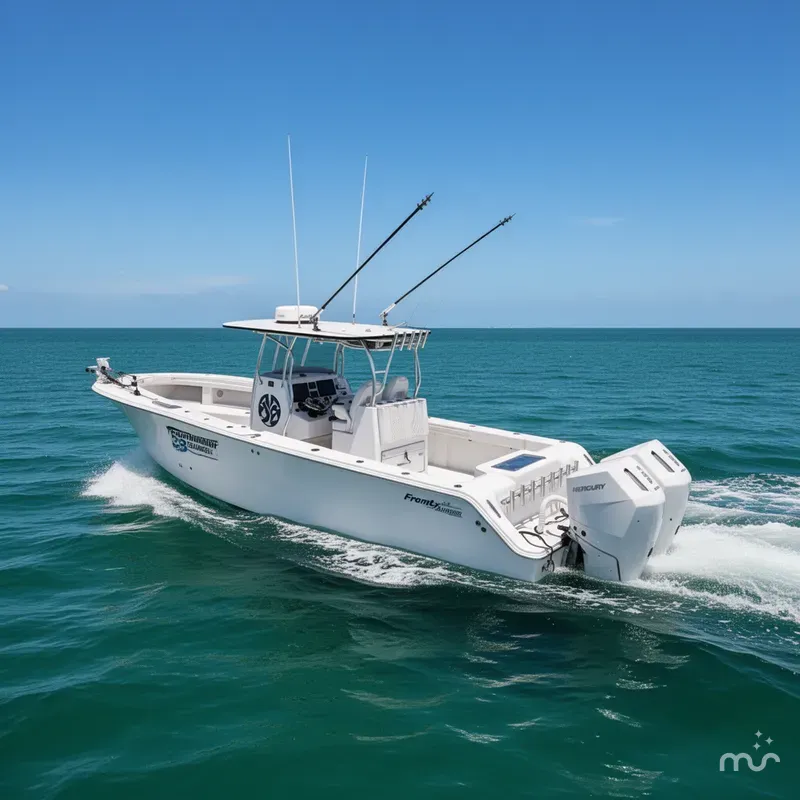 Slide: The Image of Front Runner 33 Center Console 2024 - 2