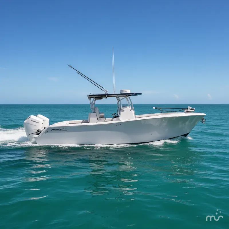Slide: The Image of Front Runner 33 Center Console 2024 - 4
