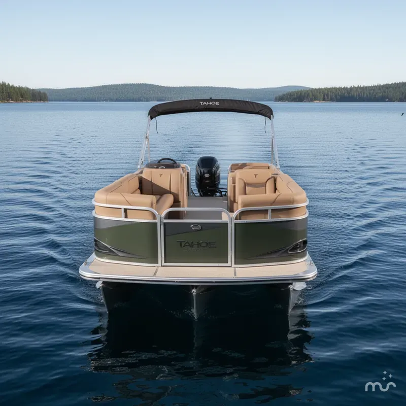 Slide: The Image of Tahoe Sport CRB 2180 Cruise Rear Bench & 4-Stroke 2026 - 1