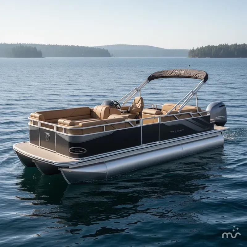 Slide: The Image of Tahoe Sport 1980 Cruise Rear Bench (CRB) & Honda 4-Stroke EFI 2026 - 0