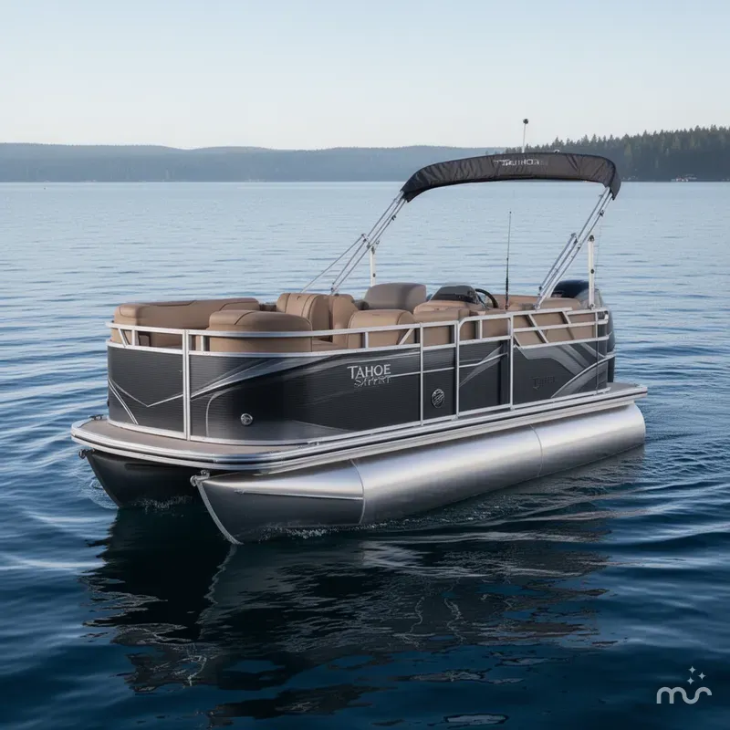 Slide: The Image of Tahoe Sport 1980 Cruise Rear Bench (CRB) & Honda 4-Stroke EFI 2026 - 1