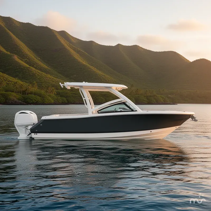 Slide: The Image of Robalo 257 Dual Console 2026 - 2