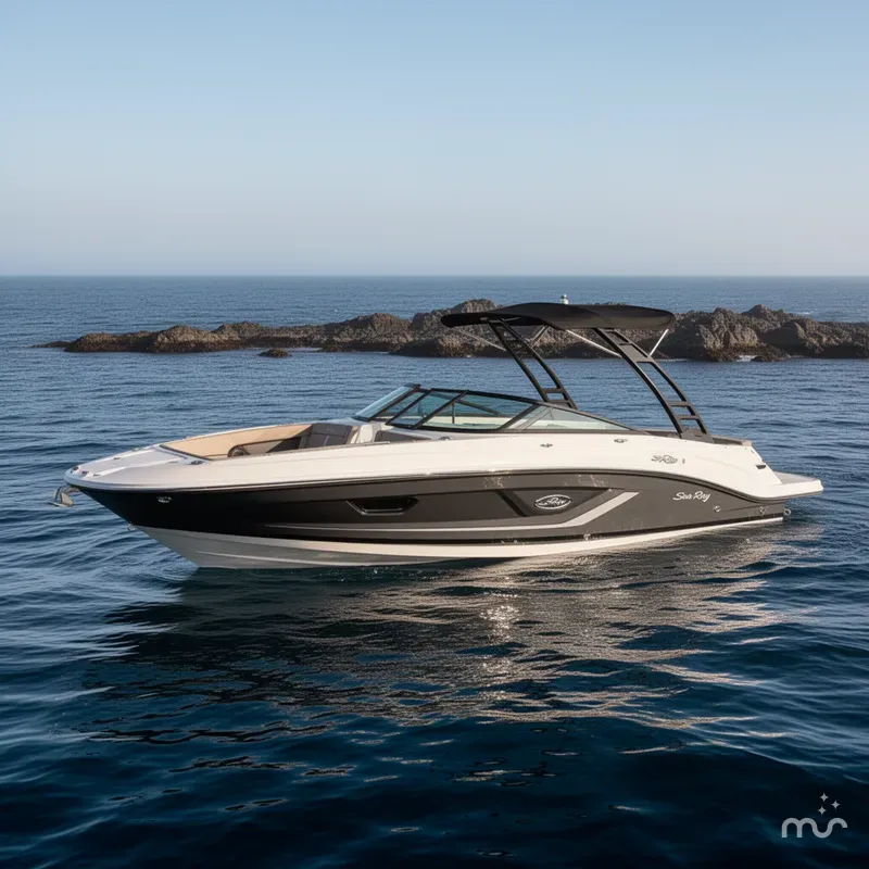 Slide: The Image of Sea Ray SDX 240 2017 - 2