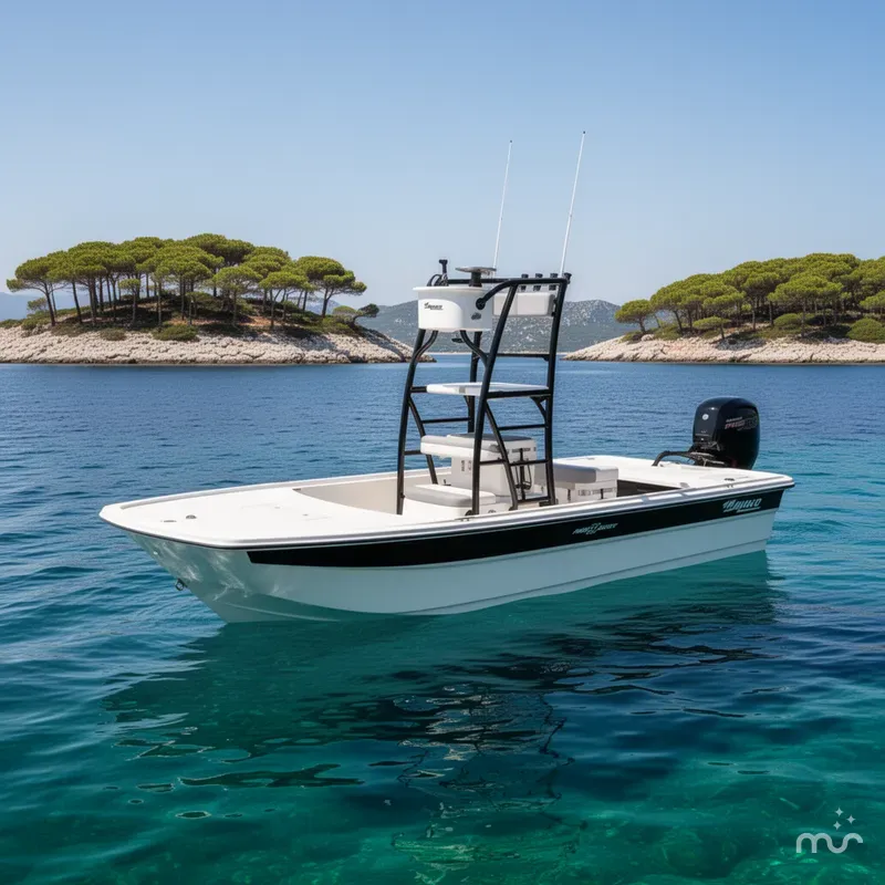 Slide: The Image of Mako Pro Skiff 19 CC Top Drive 2018 - 2