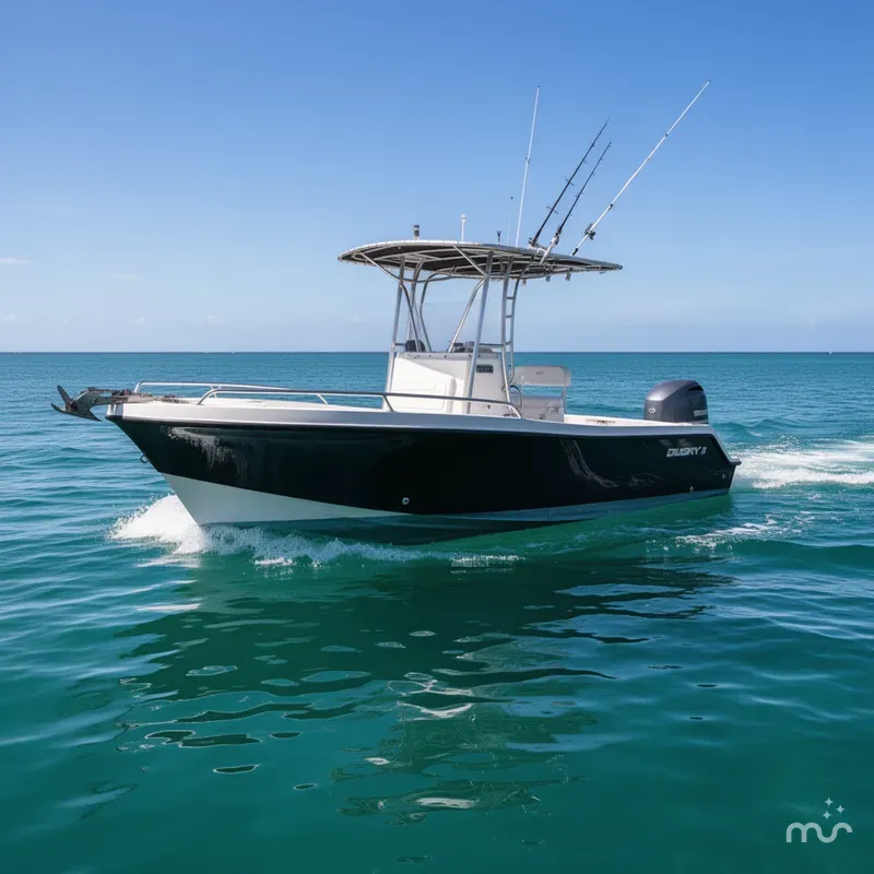 Slide: The Image of Dusky 203 Open Fisherman 2005 - 4