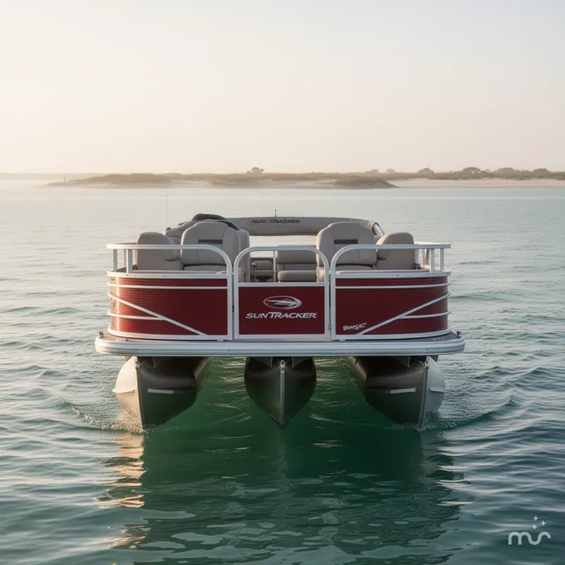 Slide: The Image of Sun Tracker Fishin' Barge 22 DLX 2020 - 1