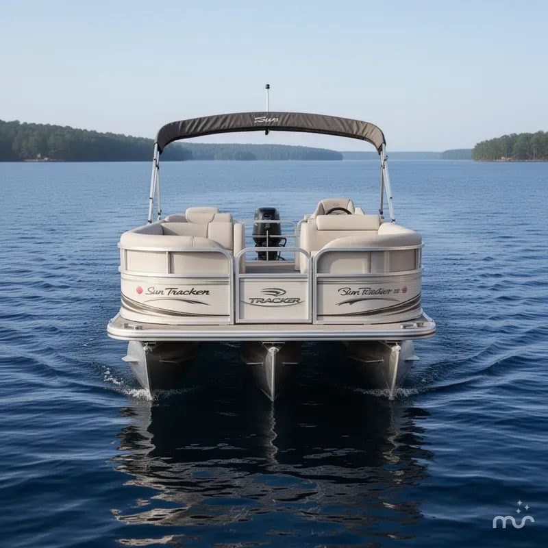 Slide: The Image of Sun Tracker Party Barge 22 Regency Edition 2004 - 3