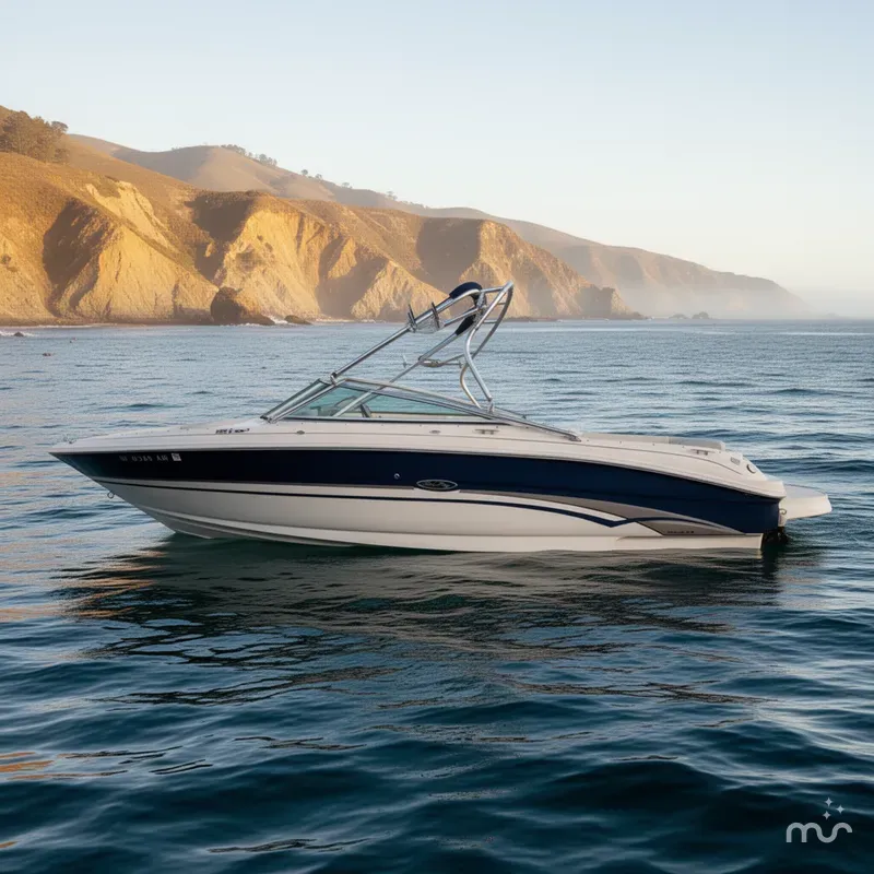 Slide: The Image of Sea Ray 240 Bow Rider w/ 6.2MPI Mercury 2003 - 2