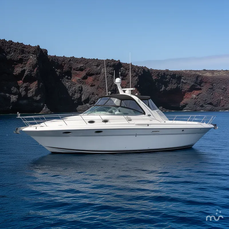 Slide: The Image of Sea Ray 410 Sundancer 2003 - 2