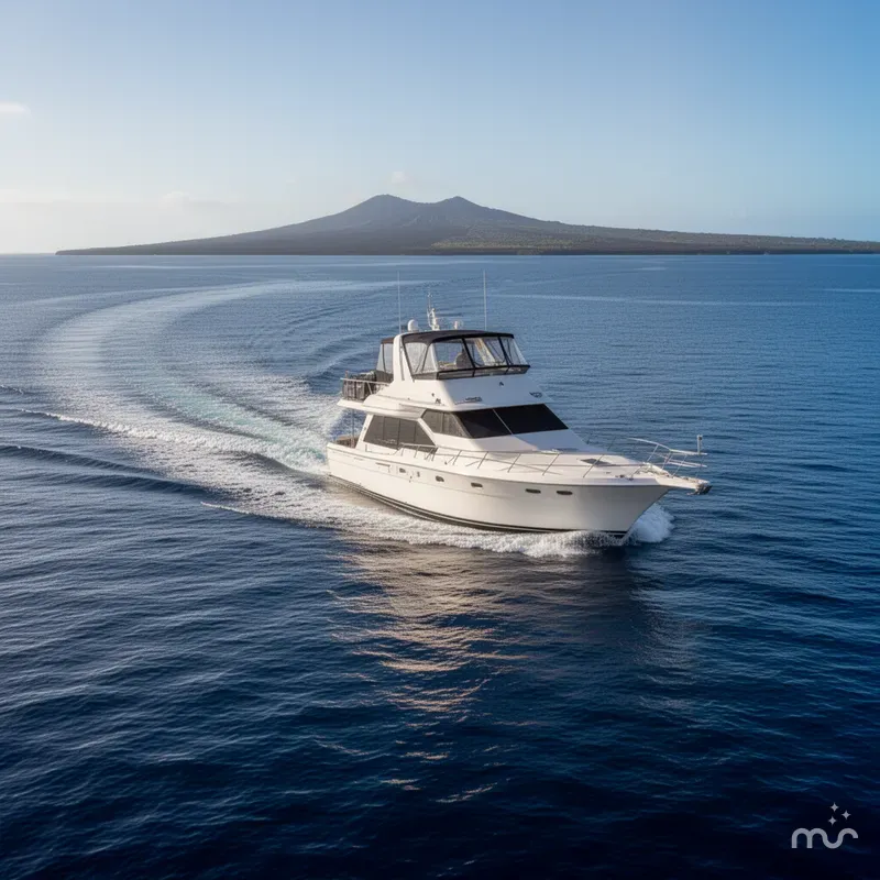 Slide: The Image of Bayliner 4788 Pilot House Motoryacht 2002 - 2