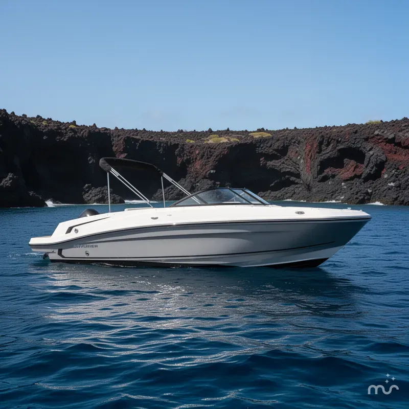Slide: The Image of Bayliner VR6 Bowrider OB 2024 - 2
