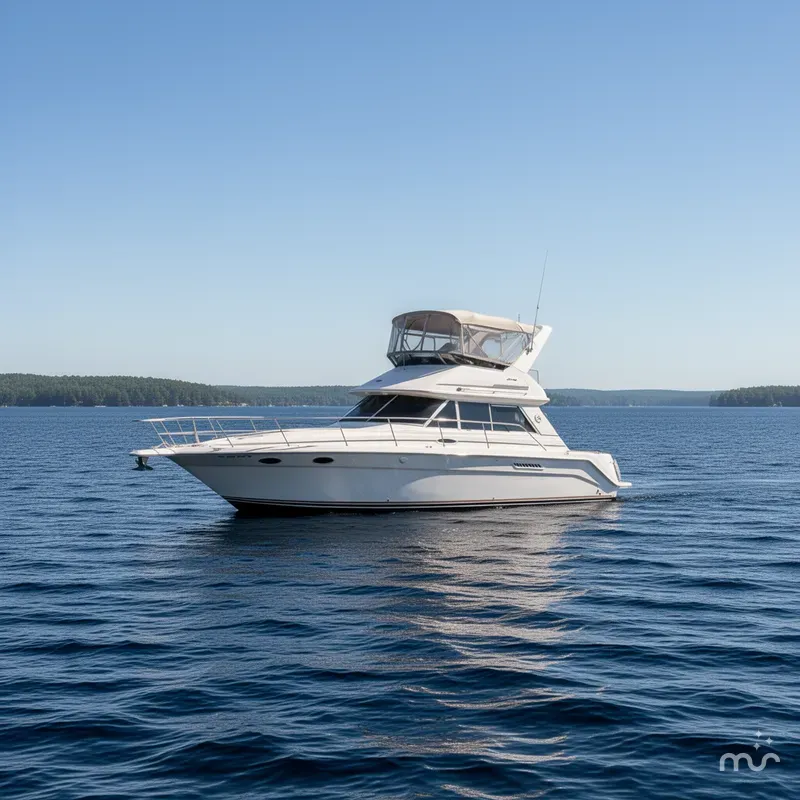 Slide: The Image of Sea Ray 370 Sedan Bridge 1996 - 2