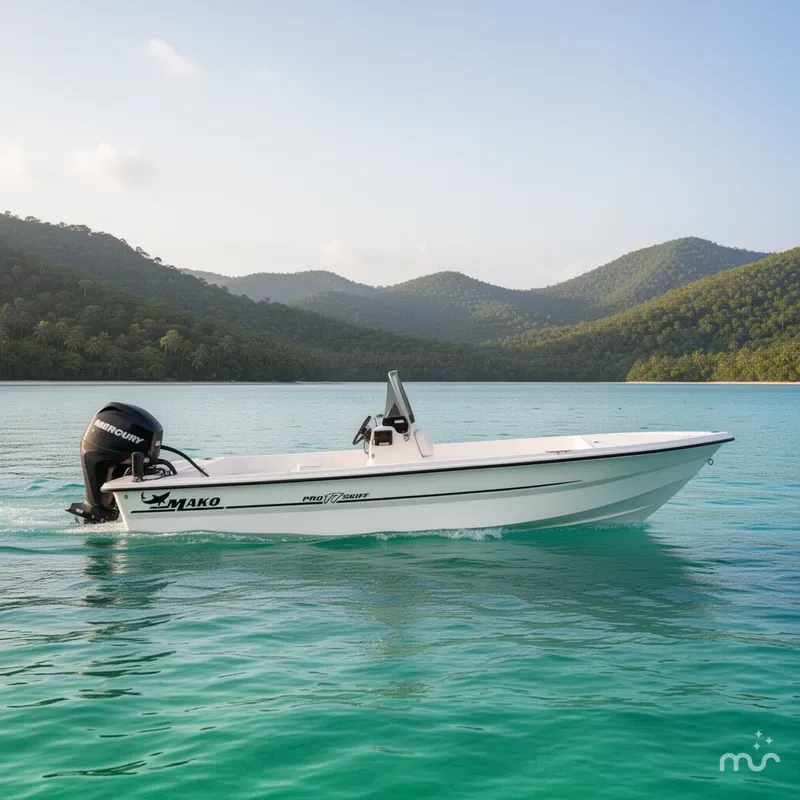 Slide: The Image of Mako Pro 17 Skiff CC 2013 - 4