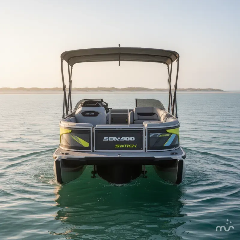 Slide: The Image of Sea-Doo Switch® Sport Compact - 170 hp Galvanized 2024 - 2