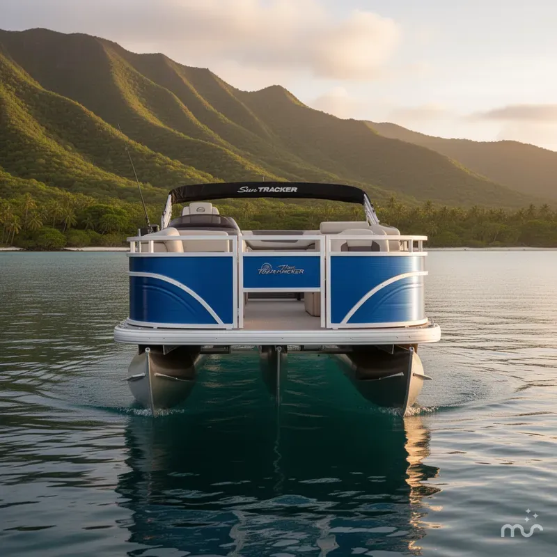 Slide: The Image of Sun Tracker Fishin' Barge 20 DLX 2026 - 1