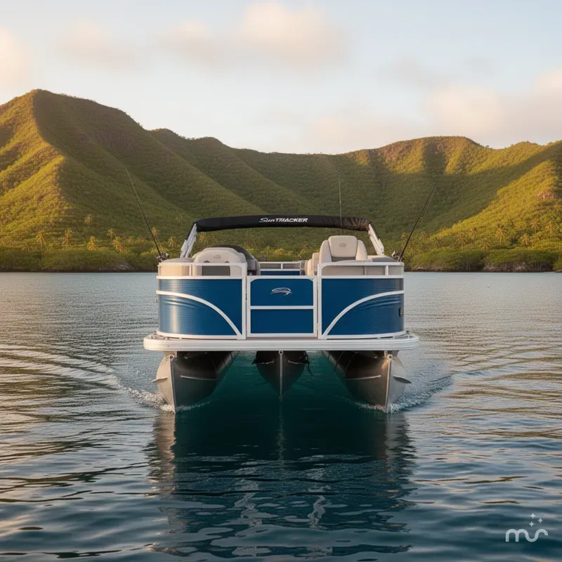 Slide: The Image of Sun Tracker Fishin' Barge 20 DLX 2026 - 3