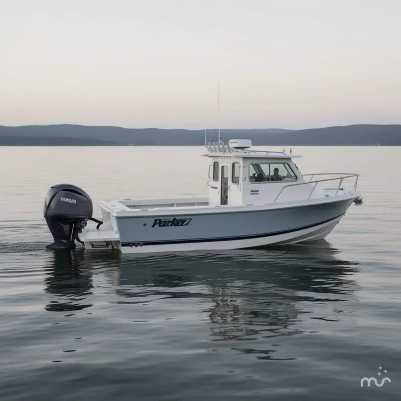 Slide: The Image of Parker Marine 227 Explorer 2026 - 0