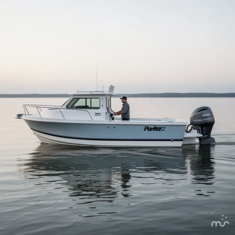 Slide: The Image of Parker Marine 227 Explorer 2026 - 1