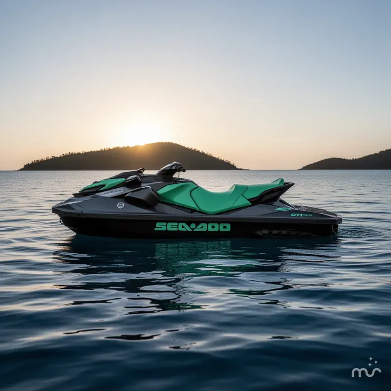 Slide: The Image of Sea-Doo GTI SE 170 Tech Package, Audio, iDF, iBR 2026 - 2