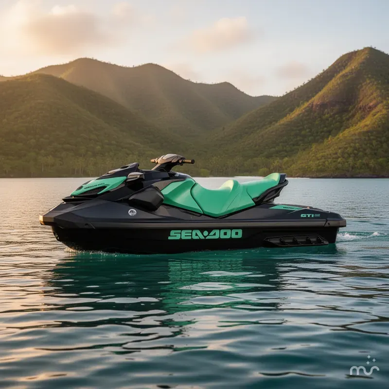 Slide: The Image of Sea-Doo GTI SE 170 Tech Package, Audio, iDF, iBR 2026 - 2