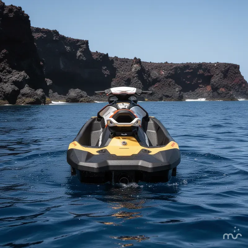 Slide: The Image of Sea-Doo Spark for 3 90 hp Convenience package with iBR and Audio in option 2026 - 3