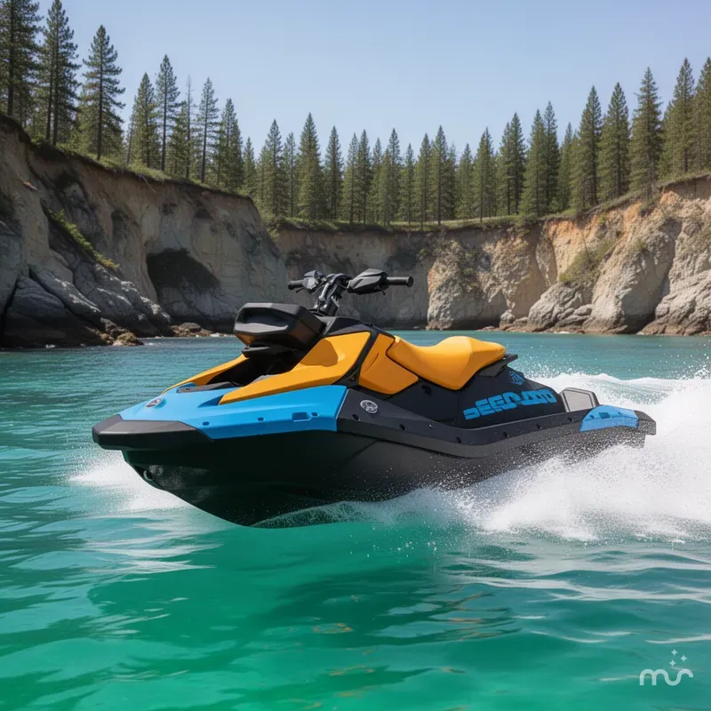 Slide: The Image of Sea-Doo Spark Trixx for 1 iBR and Audio in option 2026 - 4