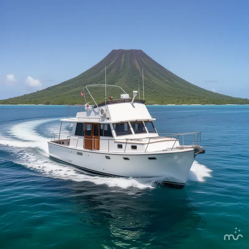 Slide: The Image of Mainship 34 Trawler 1978 - 1