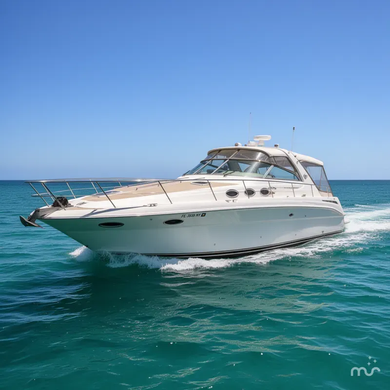 Slide: The Image of Sea Ray Sundancer 370 1995 - 1