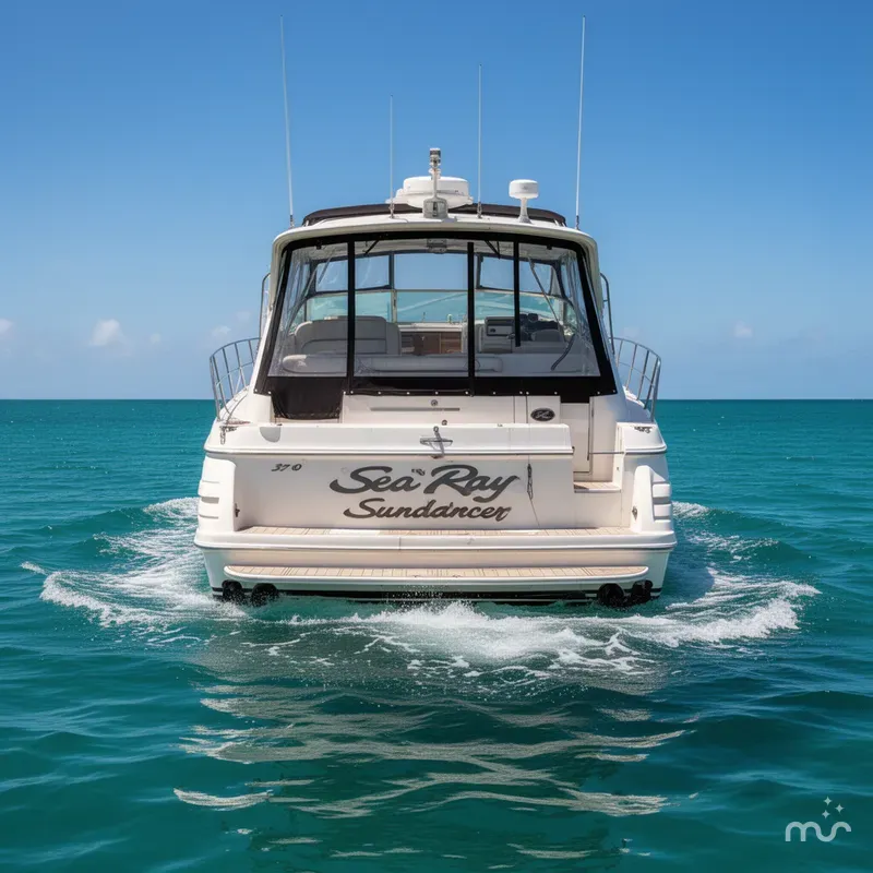 Slide: The Image of Sea Ray Sundancer 370 1995 - 3